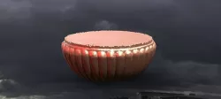 Baroque Shell Statue base 1 3D model