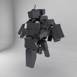 Battle Droid Body 3D model