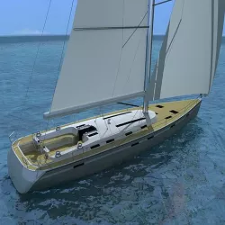 bavaria 55 cruiser 3D model