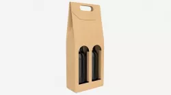 Beer bottle cardboard carrier 06 3D model