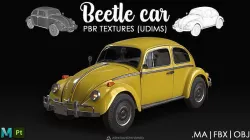 Beetle Car - 3D Model 3D model