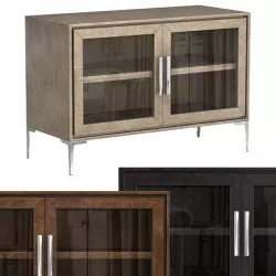 BENOIT GLASS 4-DOOR SIDEBOARD 3D model