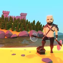 Berserker - Low Poly Game Character Low-poly 3D model