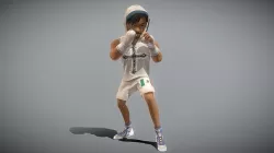 Brown Boxer 3D model