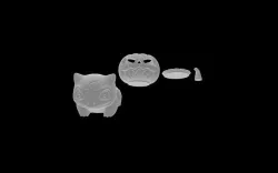 Bulbasaur Pumpking Halloween  3D model