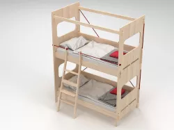 Bunk Bed 3D model