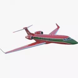 Business Jet Gulfstream G500 2 3D model