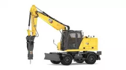 CAT M318 Wheel Excavator 3D model
