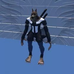 Character Low-poly 3D model
