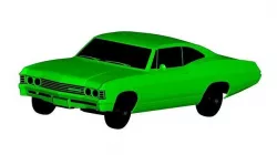 chevrole impala 3D model