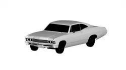 chevy impala 3D model