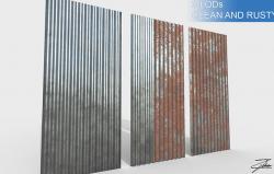 ▷ corrugated iron sheet 3d models 【 STLFinder 】