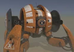 Crab Sentry Drone 3D model