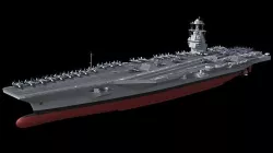 CVN-78 USS Gerald Ford Aircraft carrier 3D model
