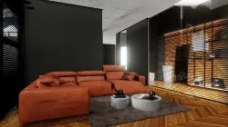 Dark room 3D model