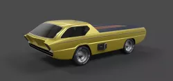 Dodge Deora 1967 3D model