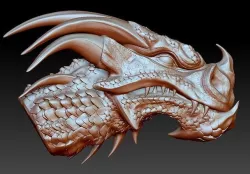 Dragon head  3D model