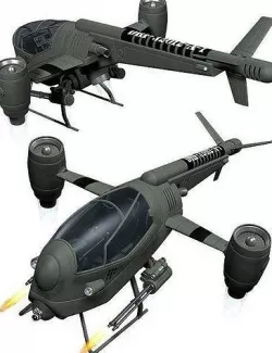 Dragonfly NRH 3D model