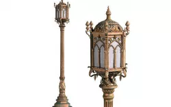 Eastern street lamp lantern Outdoor  3D model
