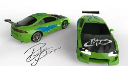 Eclipse Fast and Furious 3D model