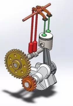 Engine  3D model