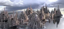 Extended City of Huge port City extended Model  3D model