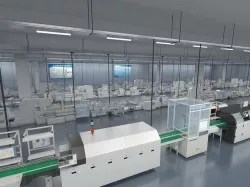  Factory Interior Scene  3D model