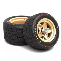Firestone tyres - Campanolo rims 3D model
