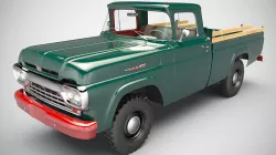 Ford F100 4x4 3D model