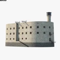 Fort Boyard 3D model