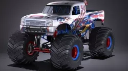 Generic Monster Truck 3D model