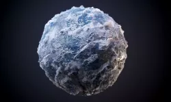 Glacier Ice Snow Seamless PBR Texture Texture