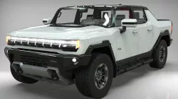 GMC HUMMER EV 2021 Electric truck Low-poly 3D model