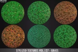 Grass Vol 127 - Stylized Textures Texture