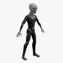 Grey Alien 3D model