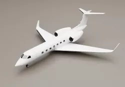 Gulfstream G550 3D model