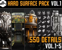 Hard Surface Pack Vol 1  3D model