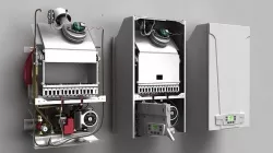 Healting boiler baxi heating equipment 3D model
