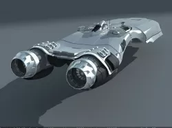 Hovercraft 3D model