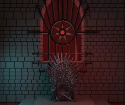 Iron Throne 3D model