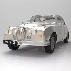 Jaguar Studio Max 3D model