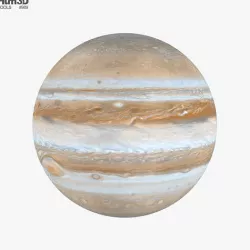 Jupiter 3D model