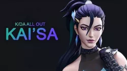 KDA ALL OUT KaiSa Rigged 3D model