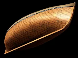 Life Boat Hull Only Low-poly 3D model