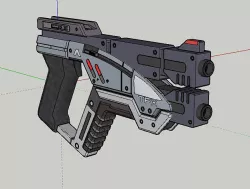 M3 Predator Low-poly 3D model