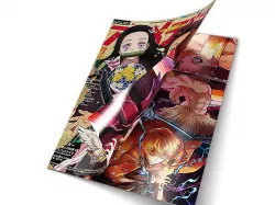 Magazine Opening Rigged Animated Nezuko 3D model