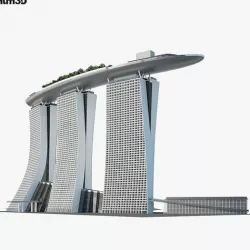 Marina Bay Sands 3D model