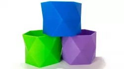 Matero hexagonal low poly