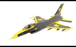Mitsubishi F2 Low-poly 3D model