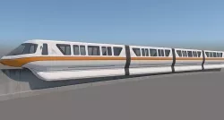 Monorail 3D model